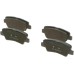 Bosch BP1478 Brake Pads - Rear Axle - ECE R90 Certification - Four Brake Pads Per Set