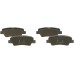 Bosch BP1478 Brake Pads - Rear Axle - ECE R90 Certification - Four Brake Pads Per Set
