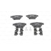 Bosch BP1009 Brake Pads - Rear Axle - ECE R90 Certification - Four Brake Pads Per Set