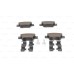 Bosch BP1009 Brake Pads - Rear Axle - ECE R90 Certification - Four Brake Pads Per Set