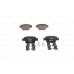 Bosch BP1009 Brake Pads - Rear Axle - ECE R90 Certification - Four Brake Pads Per Set