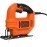 Black and Decker Jigsaw, orange, KS501-QS