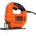 Black and Decker Jigsaw, orange, KS501-QS