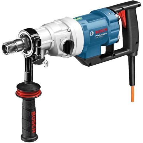 Bosch Professional GDB 180 WE Wet Diamond Drill (5.2 kg, Power 2,000 Watt, 230 Volt, 180 mm Drilling Range, Includes Adaptor Dust Extraction, Ball Valve, Craft Case)