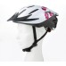 Fischer Adult Bicycle Helmet, Cycling Helmet, City Helmet, White / Pink