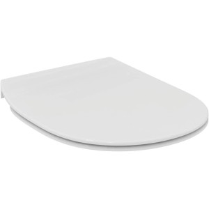 Ideal Standard Connect Toilet Seat Flat, Set of 1, White, E772301