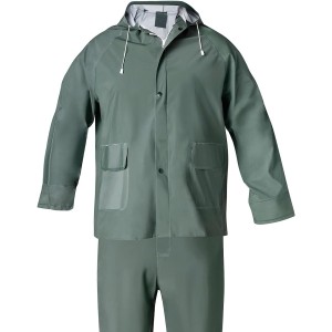 Traje Agua Verde Pvc Talla 7-L