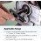 FIRSTINFO Crank Bearing Seal Remover Separator Puller with 4 pcs Hooks Set