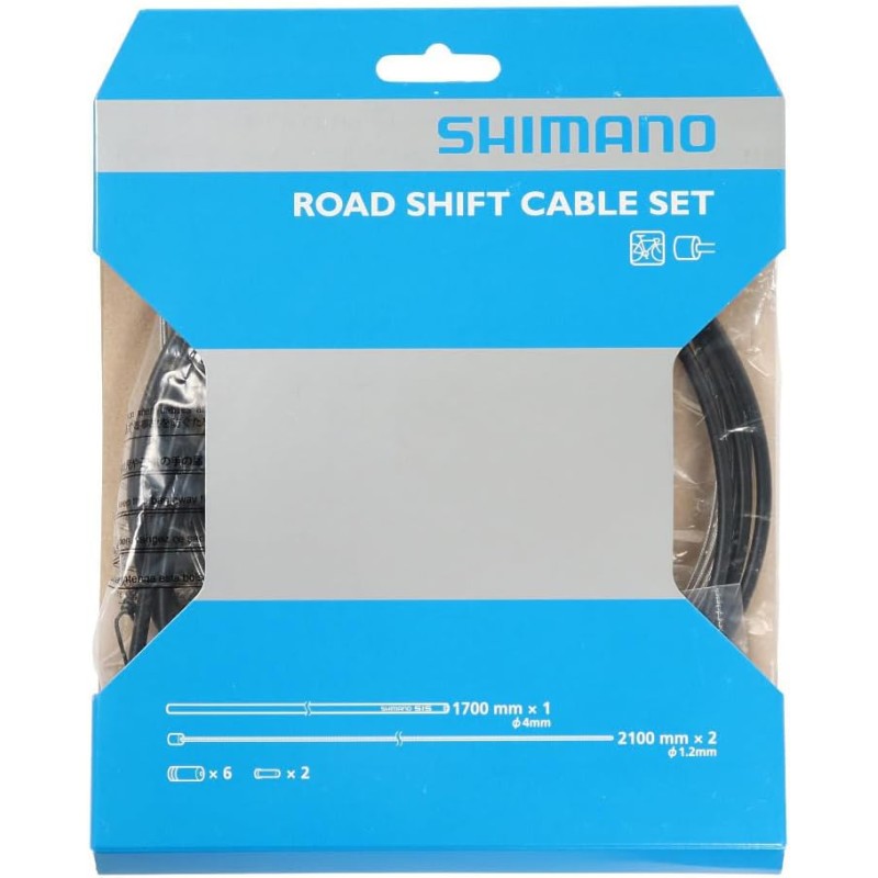 SHIMANO Road Gear Shift Inner Outer Bike Cable Set Y60098501
