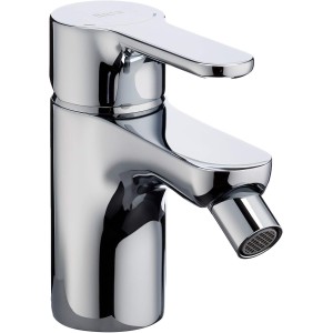 Roca A5 A6B09C00 - Single-Handle Bidet Tap XI, (without cold start feature) – Hydro sanitary Mixer Tap – L20.