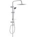 DP Bath RY-S002 Square Shower Set - Chrome