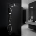 DP Bath RY-S002 Square Shower Set - Chrome