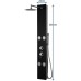DP Huelva Hydromassage Shower Mixer Tap Black