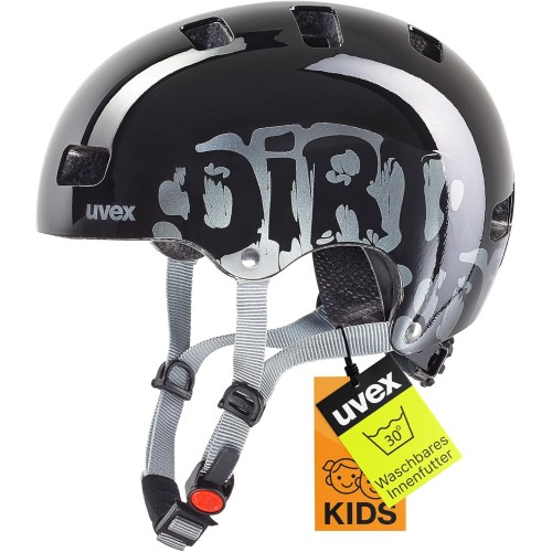 uvex Kid 3 - robuster Fahrradhelm für Kinder - individuelle Größenanpassung - waschbare Innenausstattung