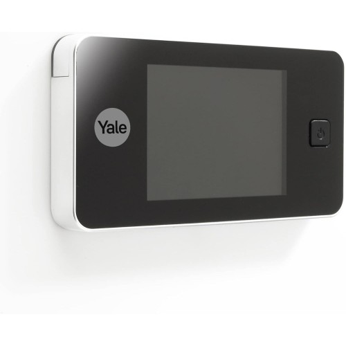 Yale Standard Digitaler Türspion 500 - Live-Ansicht - Hochwertige Kamera - Weiß