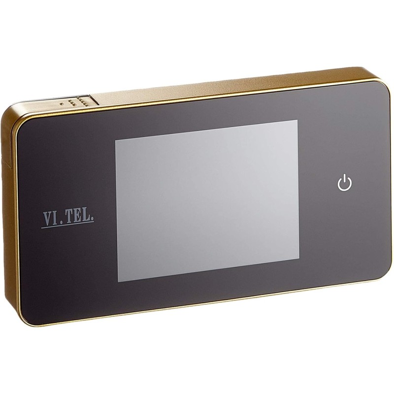 VI.TEL. E0426 40 Digital Peephole 2.6 Inches, Gold
