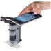 Carson MicroFlip 100-250x LED Illuminated Pocket Microscope with Smartphone Digiscoping Adapter Clip