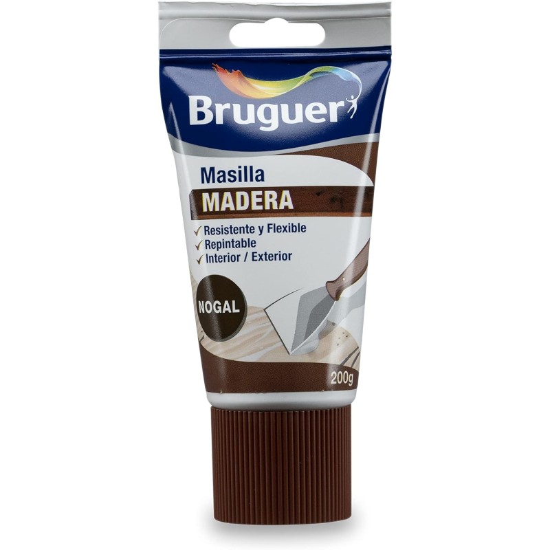 Bruguer Wood Putty Walnut 200 g