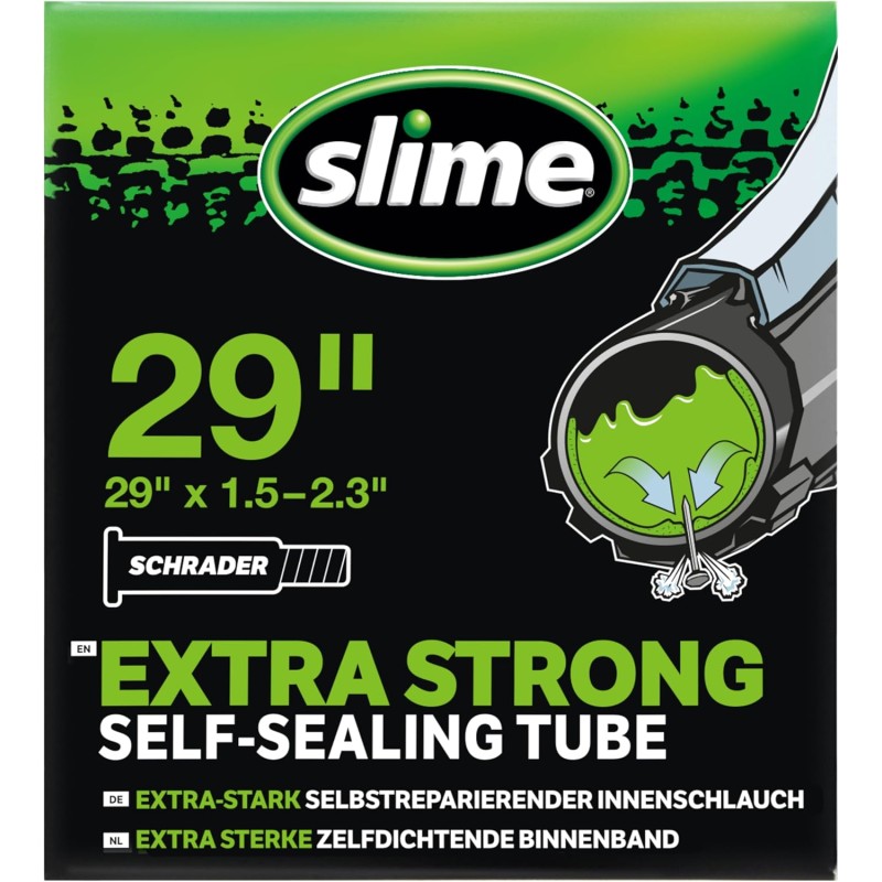 Slime Wheel Tyre Tube with Slime Sealant for Punctures, Self-Sealing, Prevent and Repair
