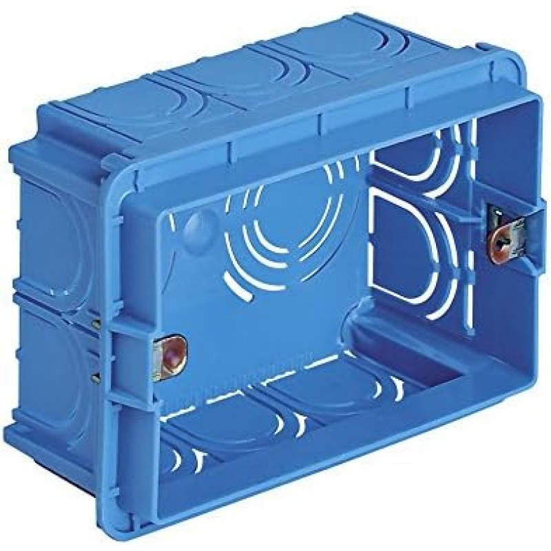 VIMAR flush mounting box 3m, blue