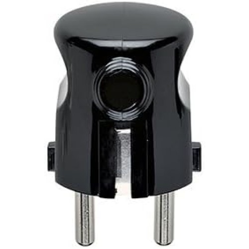VIMAR – plug 2P + T 16 A S31 90 °, available: White – Black