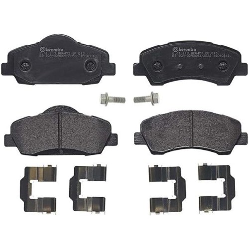 Brembo P 61 113 - Спирачна накладка - Предна