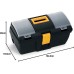 Terry 161 C – Small Tool Box with Tray and Organizer – Measures: 39.3 x 18.9 x 20 cm Transparent