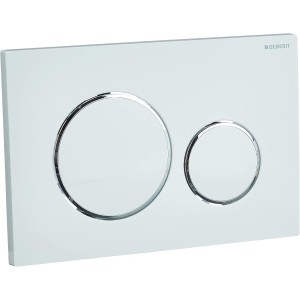 Geberit actuator plate Sigma 20 (actuation from the front, push rods soundproofed) 115.882.KJ.1