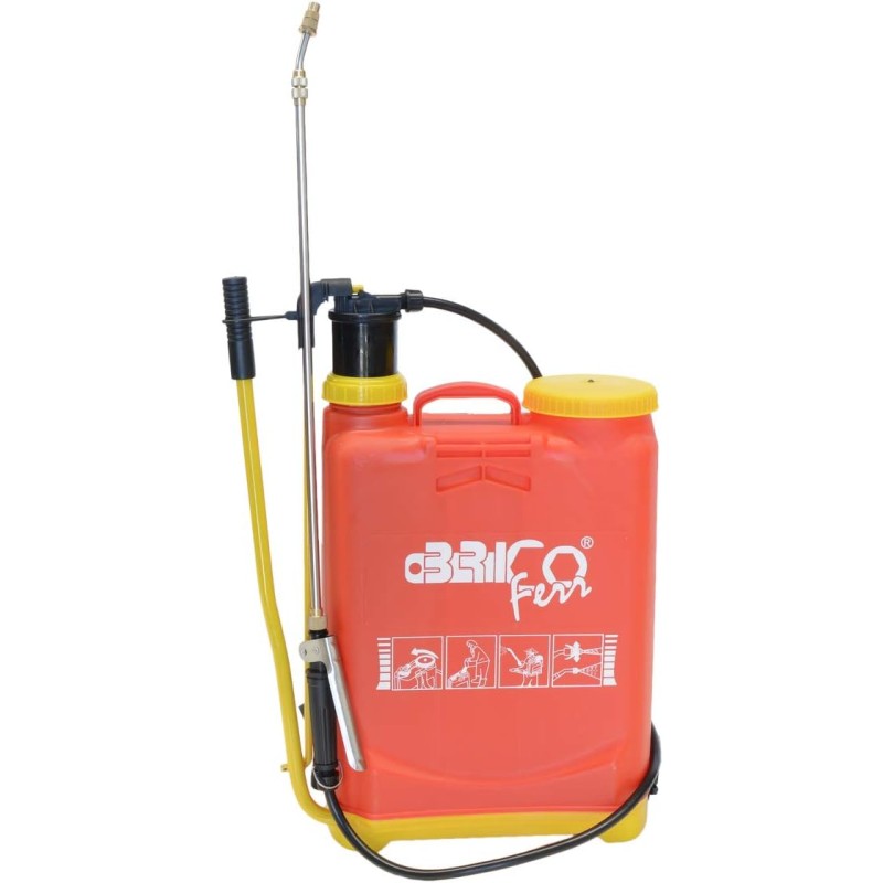 Bricoferr BF8516 - Spray Backpack with Extendible Tube, Anti-Corrosion