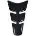 4R Quattroerre.it 18045 Tank Pad 3D Мотоциклетна защита за резервоар Mini Slim Carbon 8,5 x 13 cm