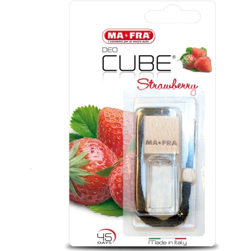 Mafra Car Air Freshener Liquid Cube Strawberry 5 ml Care Cleaning and Washing