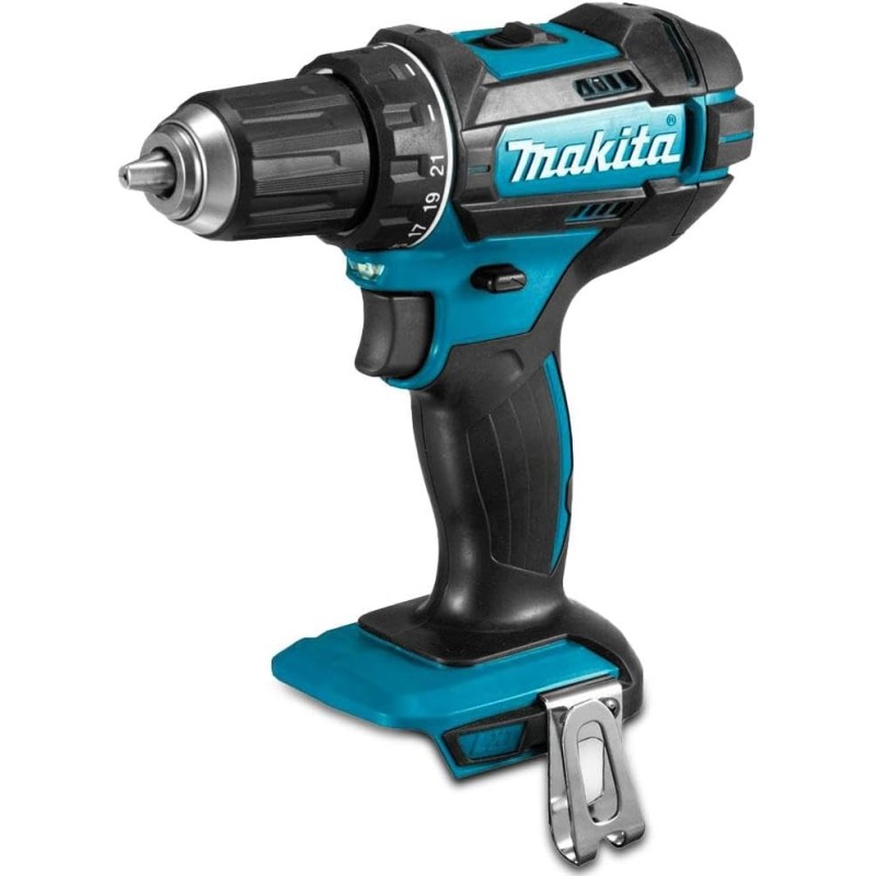 Makita DHP482Z Small Drill, 150 W, 18 V, Black / Blue
