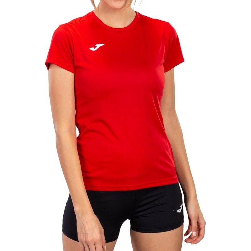 Joma Women's Short Sleeve T-Shirt, 2XS - 2XL - Bewegungsfreiheit - Combi W M/C