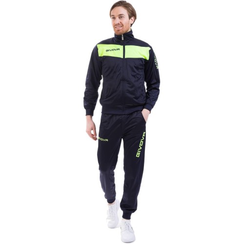 Givova Men's Tuta Visa Fluo Sports Outfit (Pack of 1)