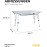 Uquip Variety XL, Infinitely Variable Complete Together Sturdy Aluminium 120x70 cm Small Folding Camping Table