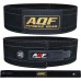 AQF Weight Lifting Belt Lever Buckle, 4 Inch Wide 10 mm Thick Leather Belt - Approved IPL USPA Strength Training Belt, Lifting Belt, Weight Belt for Fitness, Powerlifting