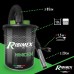 Ribimex Minicen Electric Ash Vacuum Cleaner with Interchangeable and Washable HEPA Filter, 10 L Bin, 800 W Power, Ideal for Vacuum Cold Ash from Stoves, Fireplaces and Barbecues - PRCEN011