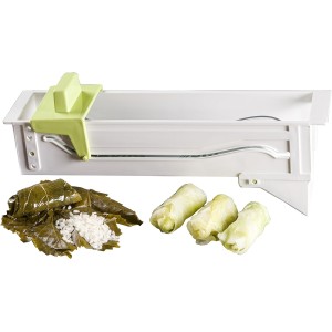 SVIM Dolma Serma Chef Wine Leaves Roller, Plastic, White 29 x 7 x 10.5 cm
