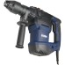 FERM HDM1037 Rotary/Demolition Hammer 1500W, Includes Depth Limiter, 3 Drills and 2 SDS chisels, 1500 W, 230 V, Black/Blue