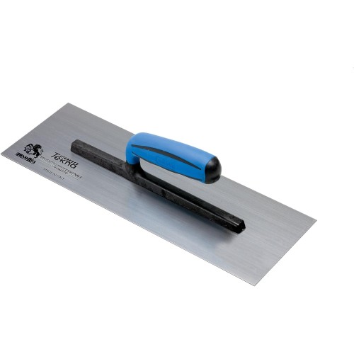 AUSONIA - 42626 Smoothing Trowel 36 x 12 Blade Steel and Rubber Handle