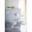 Duravit 67310099 white toilet seat D-Code Compact with stainless steel hinges without soft close, 1 piece