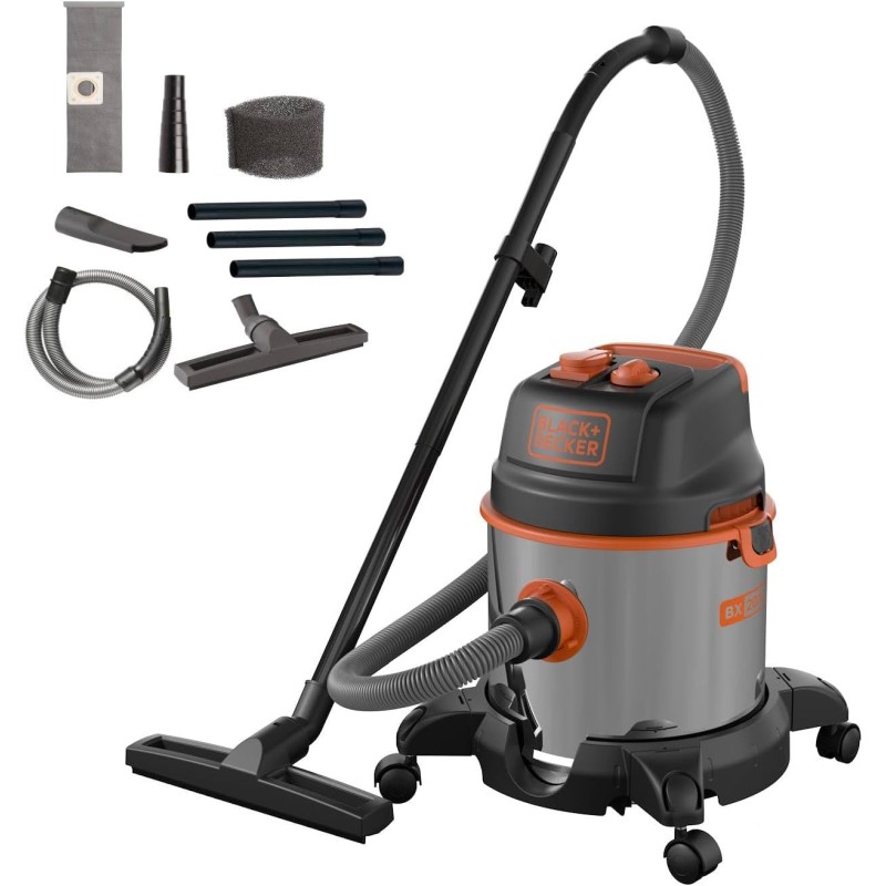 Black+Decker Wet and Dry Vacuum Cleaner, BXVC20XE