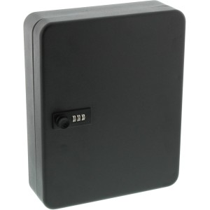 Burg-Wächter Lockable Key Box with Combination Lock, black, KC 36 C