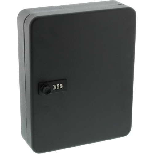 Burg-Wächter Lockable Key Box with Combination Lock, black, KC 36 C