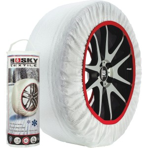 SUMEX HUSTX03 Husky Textile Snow Chains Size L (Pack of 2)