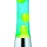 Reality Lava Lamp Metal Glass 41 cm 35 W Chrome / Yellow / Blue