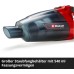 Einhell Cordless Handheld Vacuum Cleaner TE-VC 18 Li-Solo Power X-Change (18 V, 42 mbar suction power, 540 ml dust container, including 3 nozzles, extension, wall mount, without battery or charger