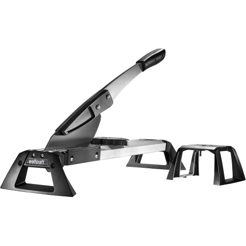 wolfcraft VLC 800 vinyl and laminate cutter 6939000 - Cutting device for laminate & vinyl up to 46.5 cm wide - Max. cutting thickness: 11 mm - Ideal for standard laying work