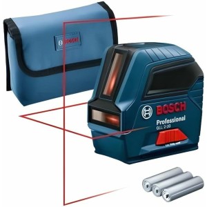 Bosch Professional Cross line laser GLL 2-10 (max range: 10 m, 3x AA batteries, in box)