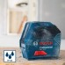 Bosch Professional Cross line laser GLL 2-10 (max range: 10 m, 3x AA batteries, in box)